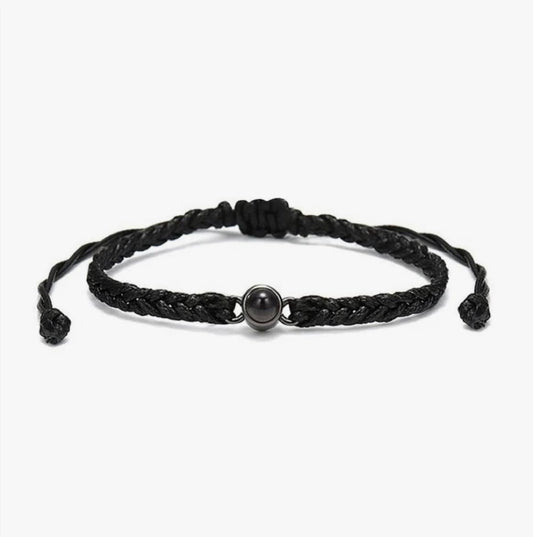 Rope Photo Projection Bracelet