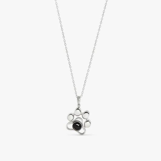 Paw Photo Projection Necklace