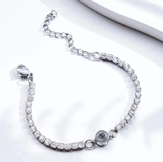 Diamond Photo Projection Bracelet