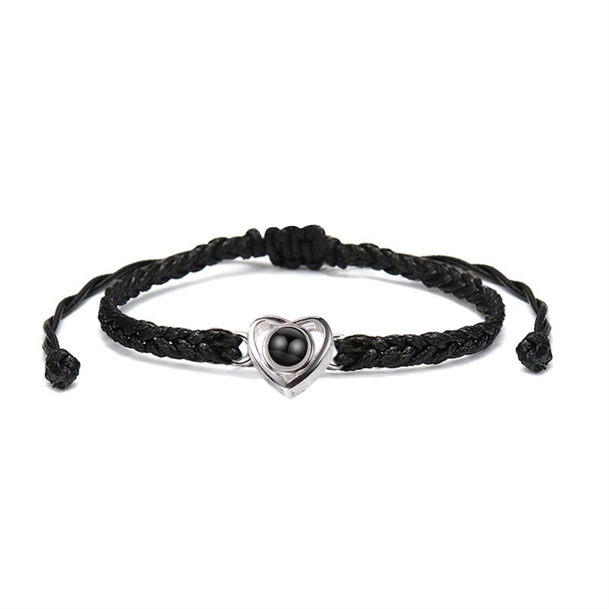 Heart Rope Photo Projection Bracelet